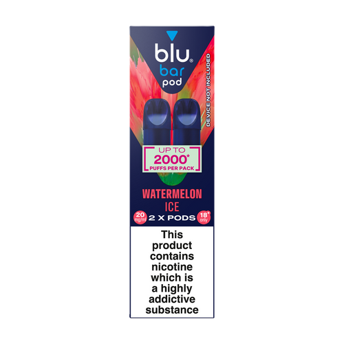 blu bar pod watermelon ice