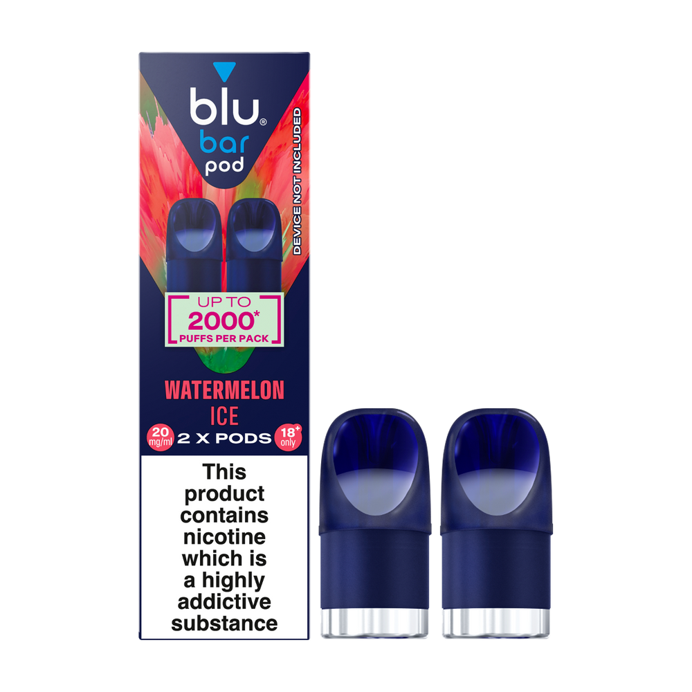 blu bar pod watermelon ice