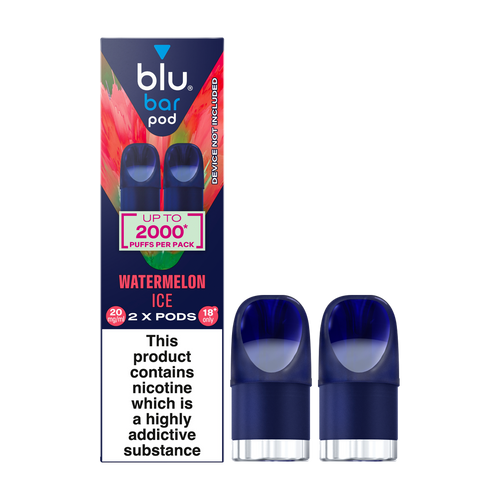 blu bar pod watermelon ice