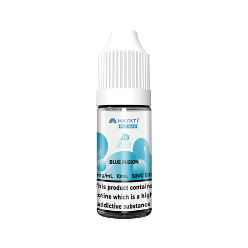 blue fussion nic salt by hayati pro max 10ml