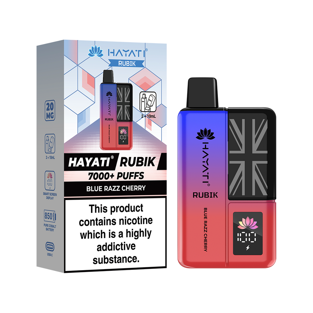 Hayati Rubik Kit blue razz cherry