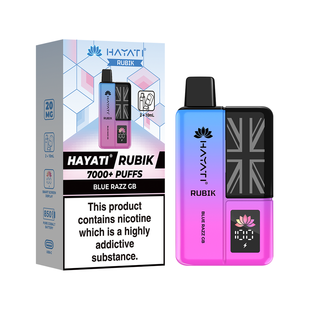 Hayati Rubik Kit blue razz gb