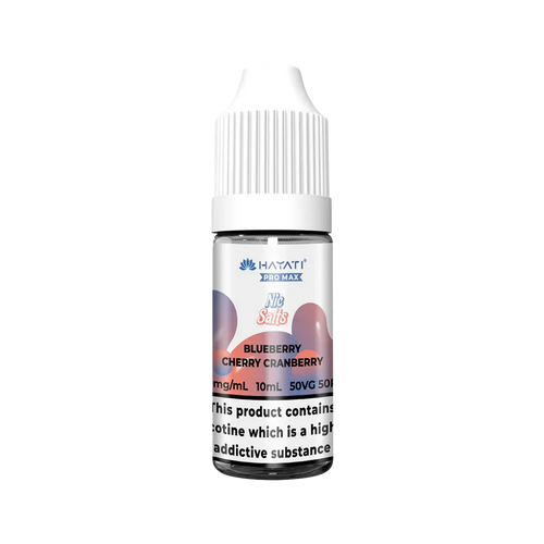 blueberry cherry cranberry nic salt by hayati pro max 10ml