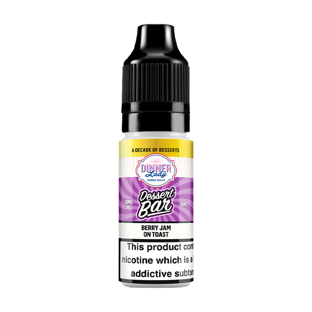 dinner lady bar salts desserts berry jam on toast 10ml