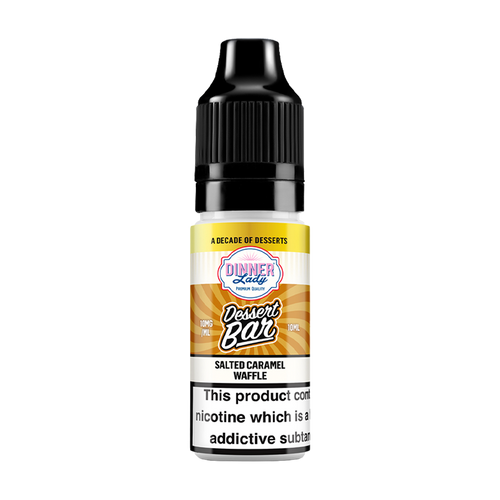 dinner lady bar salts desserts salted caramel waffle 10ml