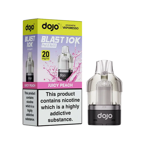 dojo blast 10k refill juicy peach