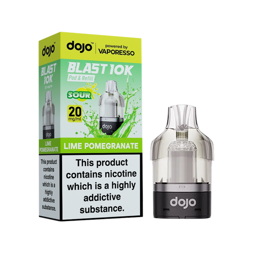 dojo blast 10k refill lime pomegranate