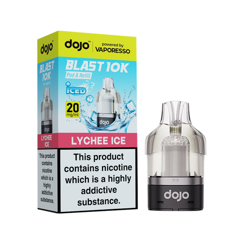 dojo blast 10k refill lychee ice