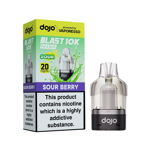 dojo blast 10k refill sour berry