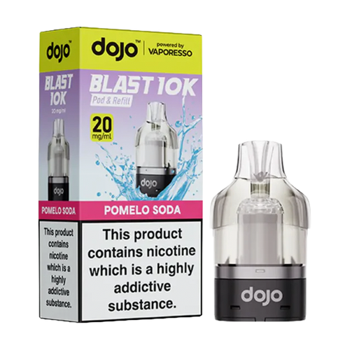 dojo blast 10k prefilled pods pomelo soda
