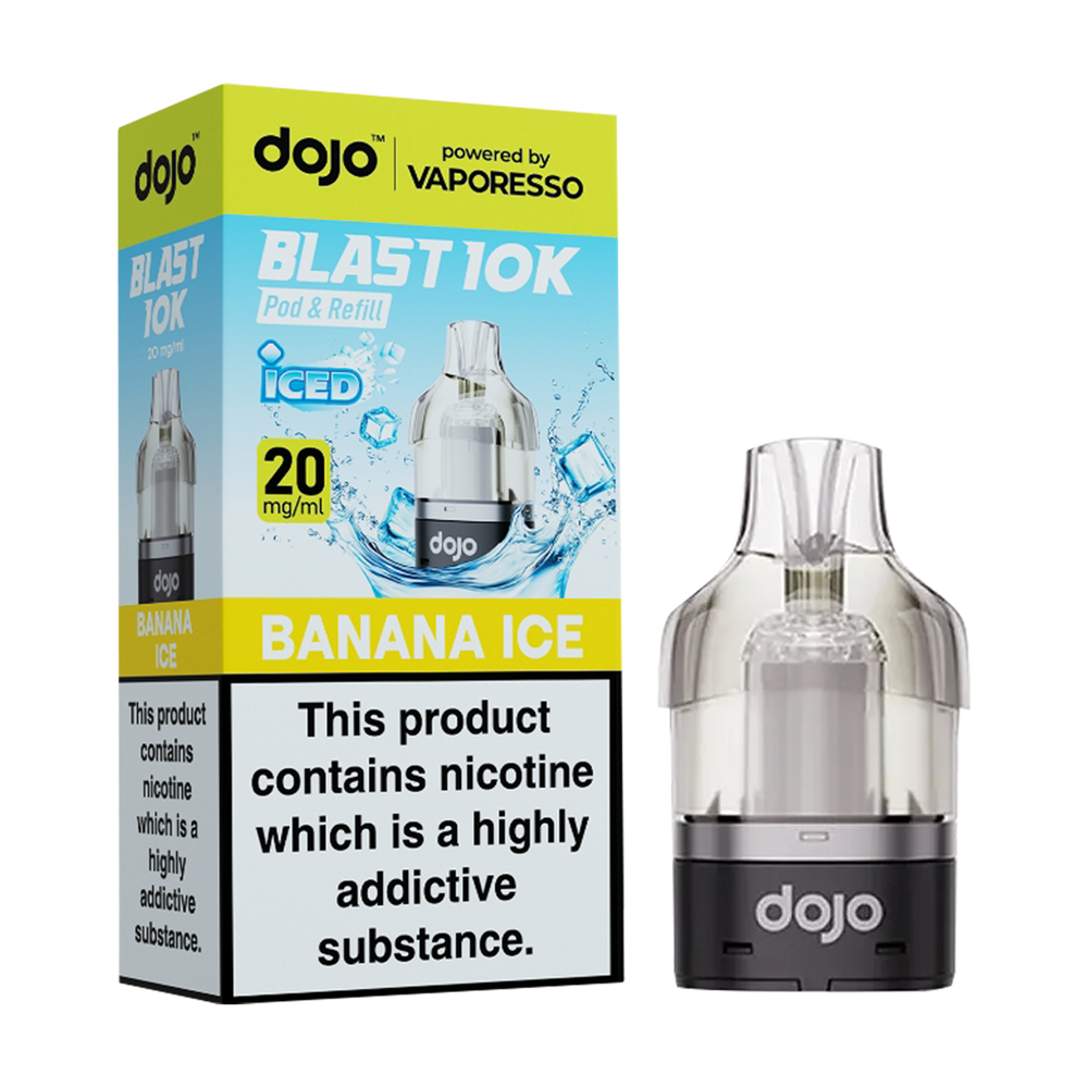 dojo blast 10k refill banana ice