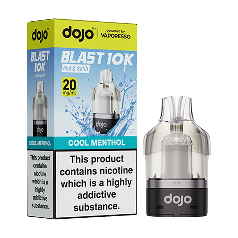 dojo blast 10k refill cool menthol