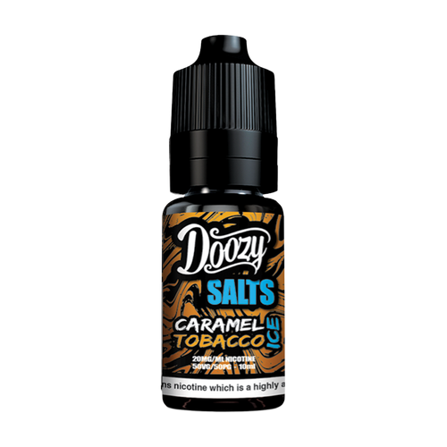 doozy vape co salts caramel tobacco ice 10ml