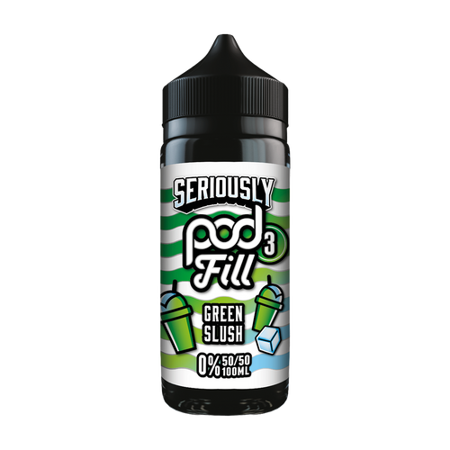 doozy 100ml seriously pod fill 3 green slush