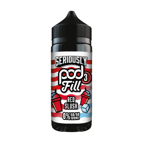 doozy 100ml seriously pod fill 3 red slush