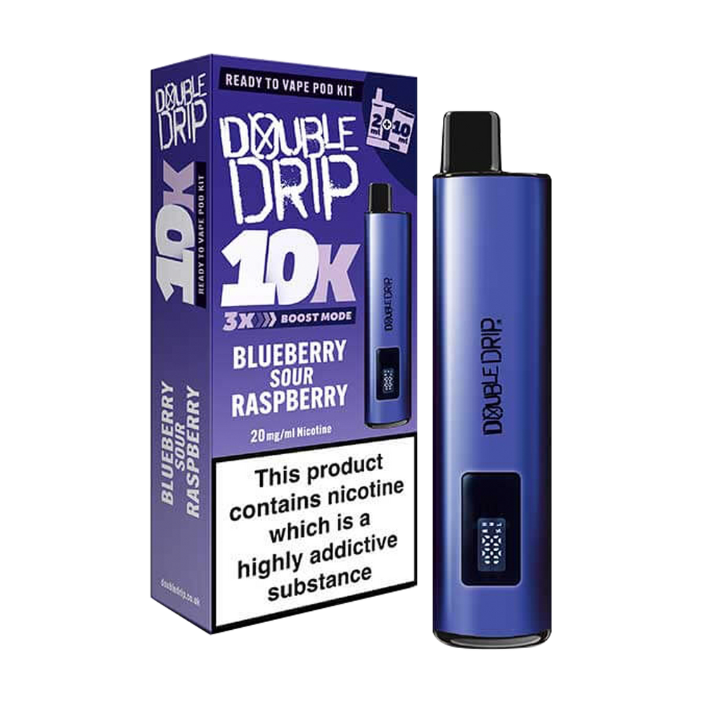 Double Drip 10K Kit bluebetrty sour raspberry