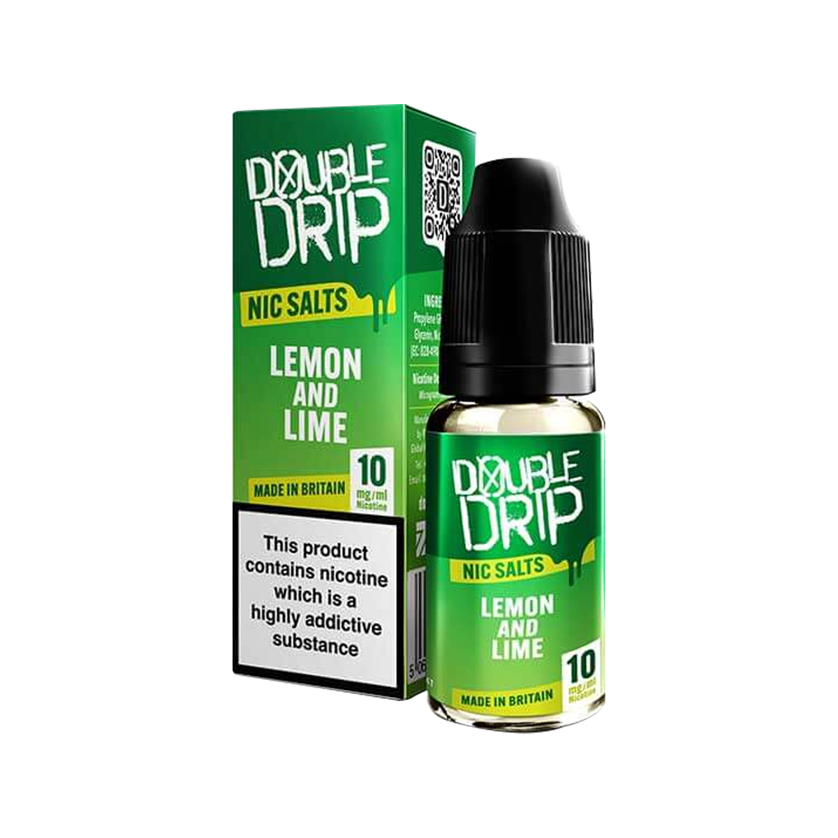 double sherbet vape juice Lemon Sherbet Flavour Shortfill E-Liquid by Double Drip (50ml) main image 1