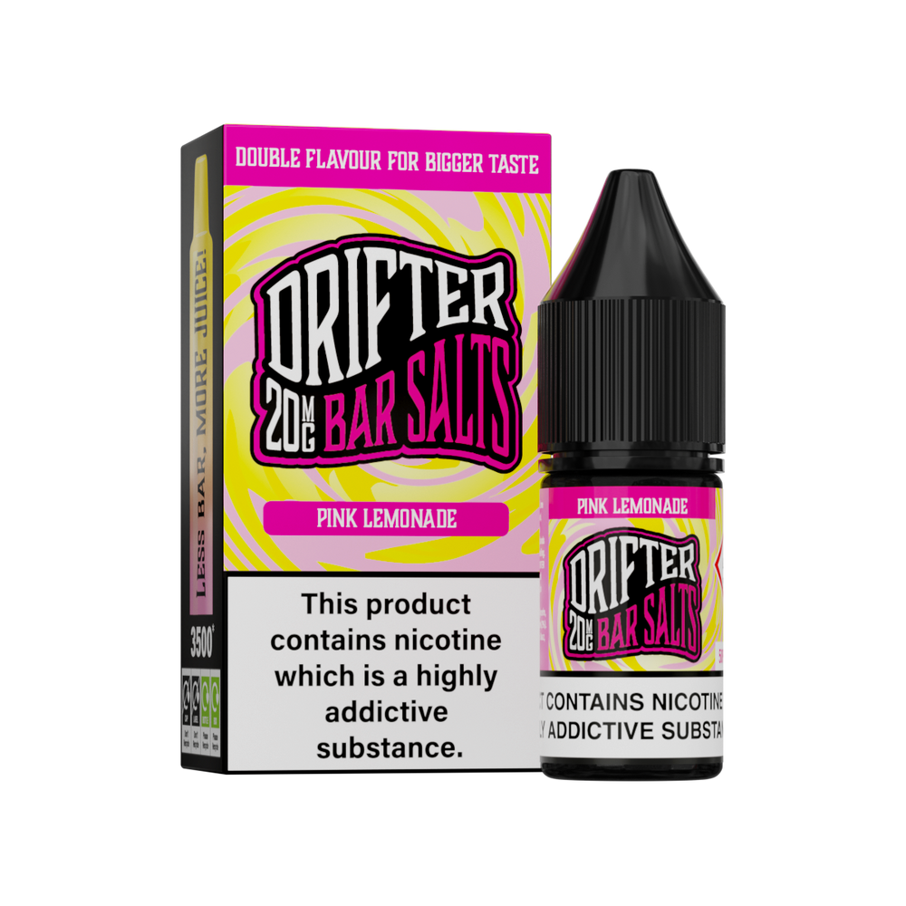 Pink Lemonade Nic Salt by Drifter Bar Salts 10ml 20mg