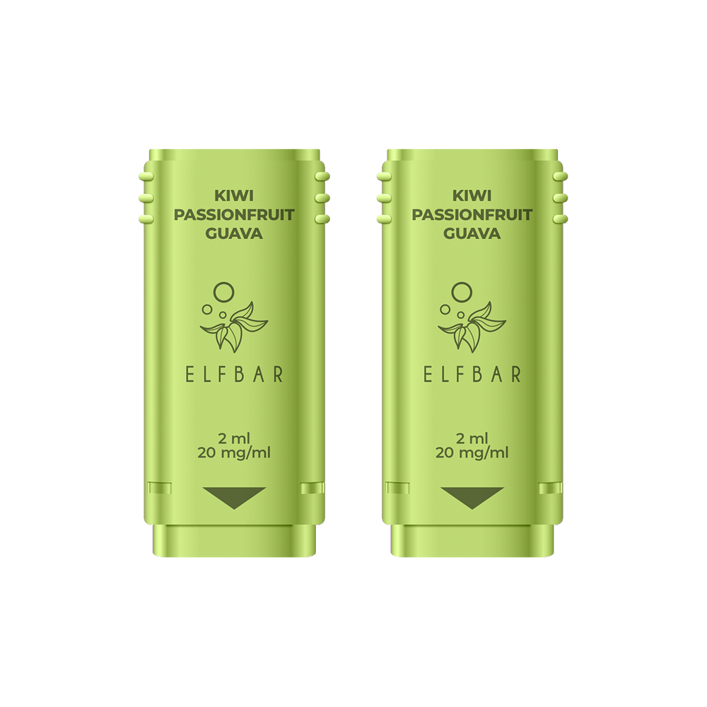 Kiwi Passion Fruit Guava Elf Bar 1200 Pods