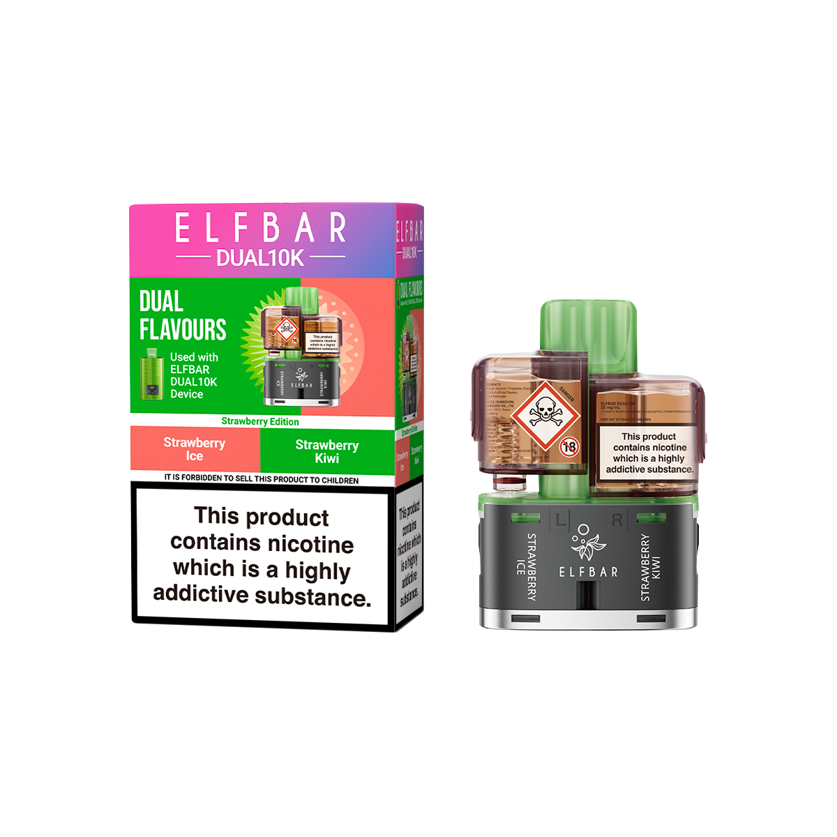 geekvape aegis solo 3 battery ELFBAR DUAL 10K  | Hybrid Vape Kit