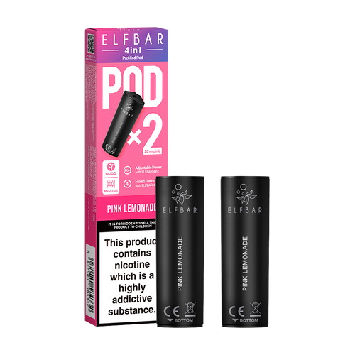 Pink Lemonade Elfbar 4in1 Pods x2