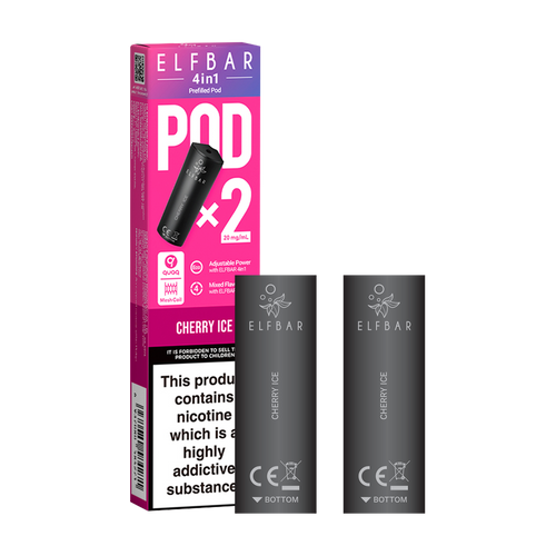 Cherry Ice Elfbar 4in1 Pods