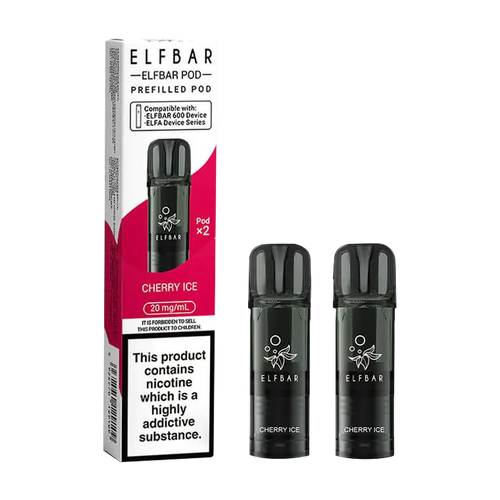 Elfbar 600 Prefilled POD Cherry Ice