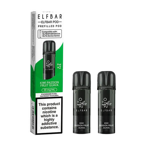 Elfbar 600 Prefilled POD Kiwi Passion Fruit Guava
