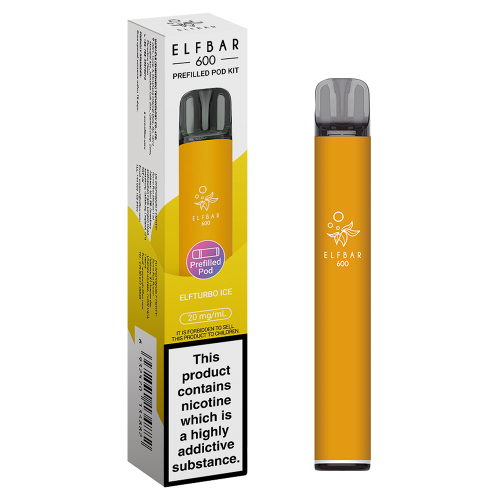 Elfbar 600 Prefilled Pod Kit | Rechargeable & More Eco-Friendly Aquavape Elfbar 600 Prefilled Pod Kit | Rechargeable & More Eco-Friendly Aquavape