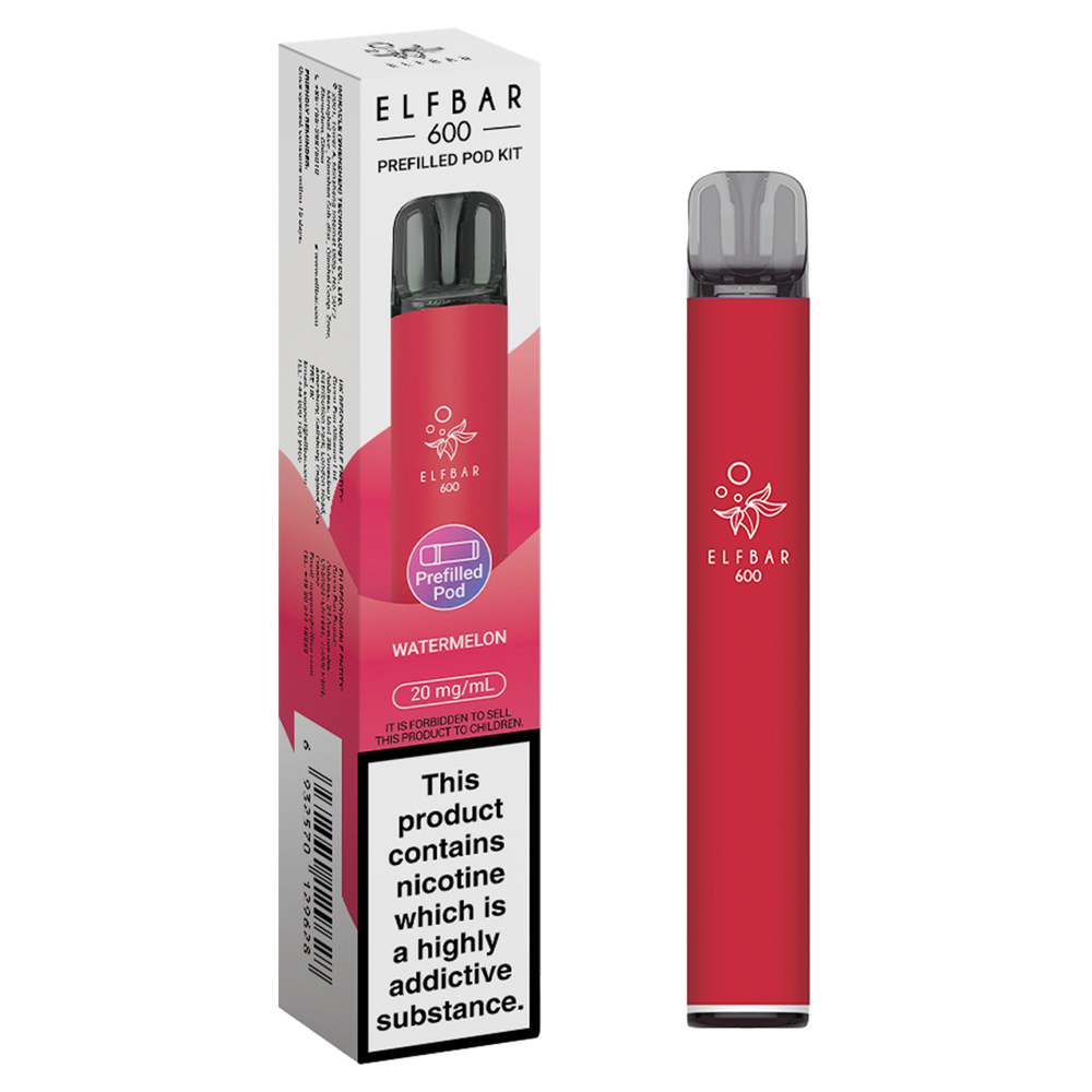 Elfbar 600 Prefilled Pod Kit | Rechargeable & More Eco-Friendly Aquavape Elfbar 600 Prefilled Pod Kit | Rechargeable & More Eco-Friendly Aquavape