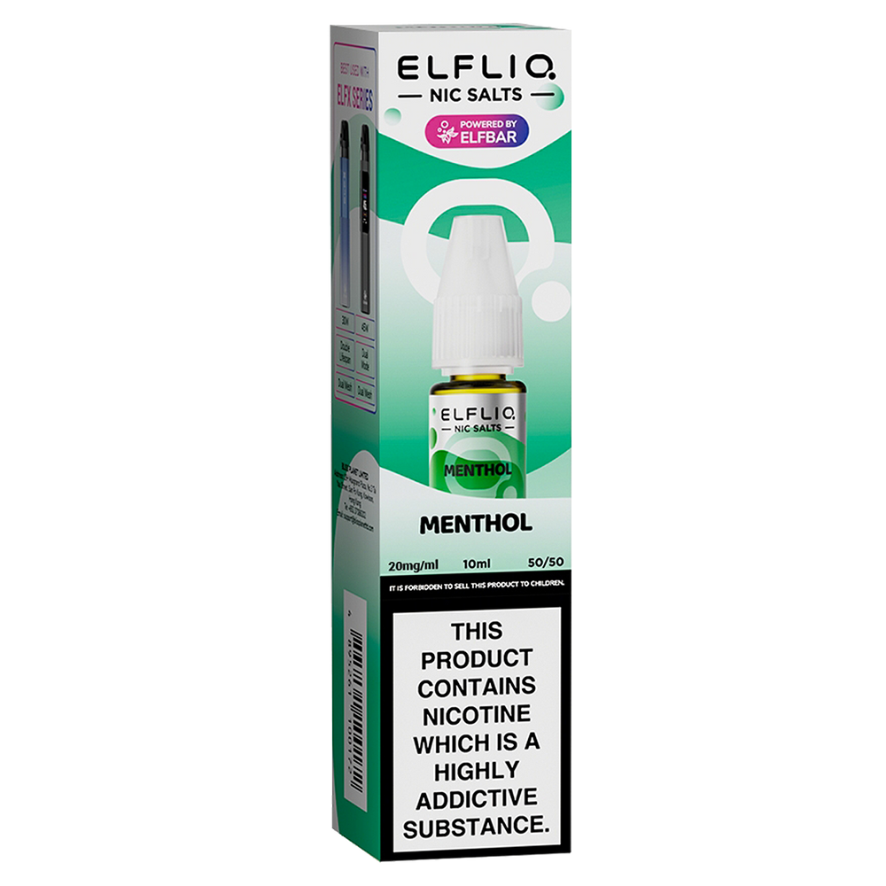 Menthol Elfliq Nic Salt by Elf Bar - 10ml