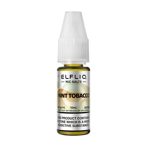 Mint Tobacco Elfliq Nic Salt by Elfbar - 10ml