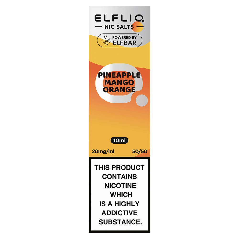 Pineapple Mango Orange Elfliq Nic Salt by Elf Bar - 10ml