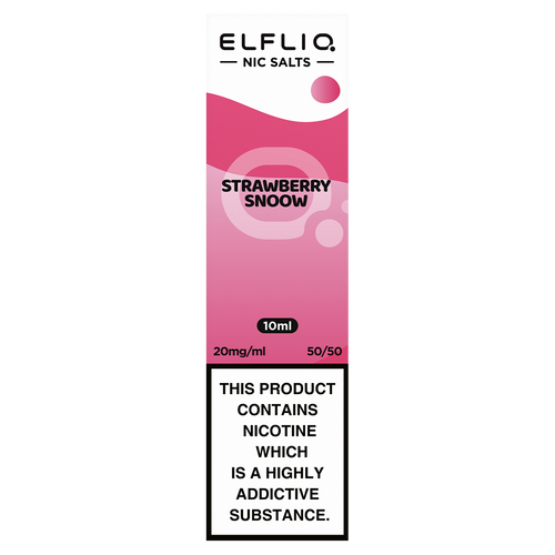 Strawberry Snoow Elfliq Nic Salt by Elf Bar - 10ml