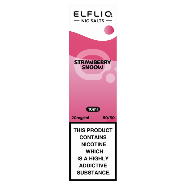 Strawberry Snoow Elfliq Nic Salt by Elf Bar - 10ml