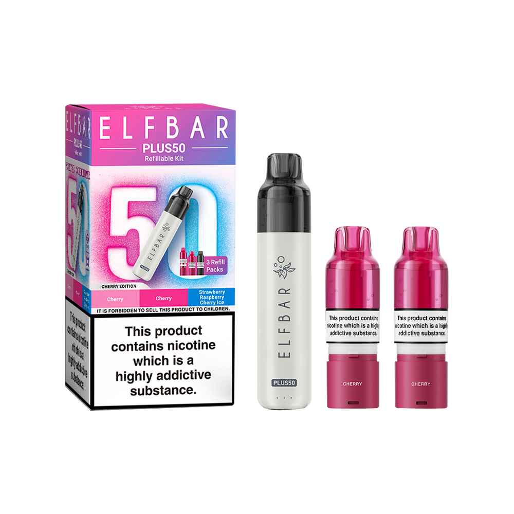ElfBar Plus 50 Kit cherry edition