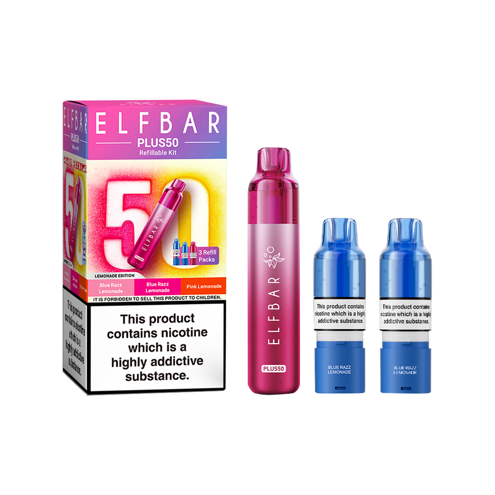 ElfBar Plus 50 Kit lemonade editon
