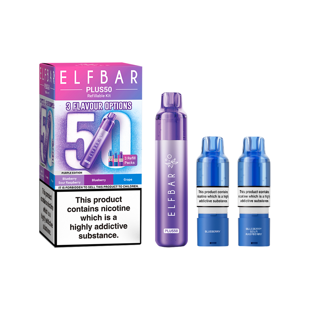 ElfBar Plus 50 Kit purple edition