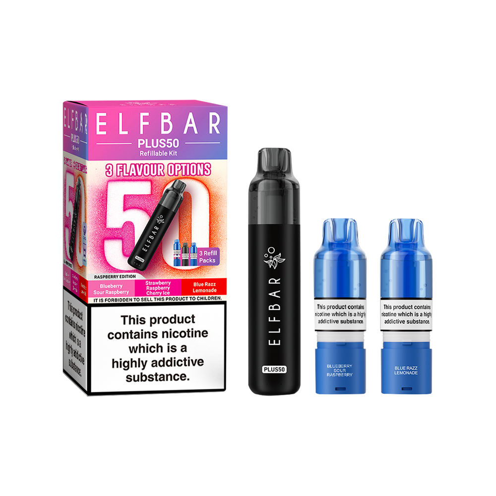ElfBar Plus 50 Kit rasberry edition