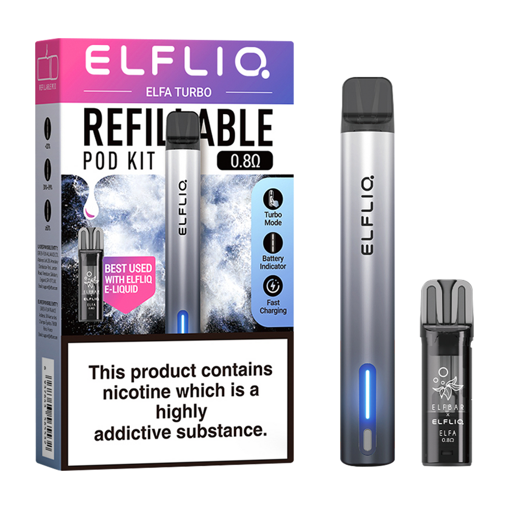 Elfliq Elfa Turbo Pod Kit aurora black
