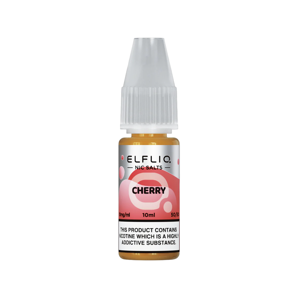elfliq by elfbar nic salts 10ml cherry