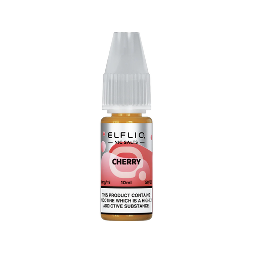 elfliq by elfbar nic salts 10ml cherry