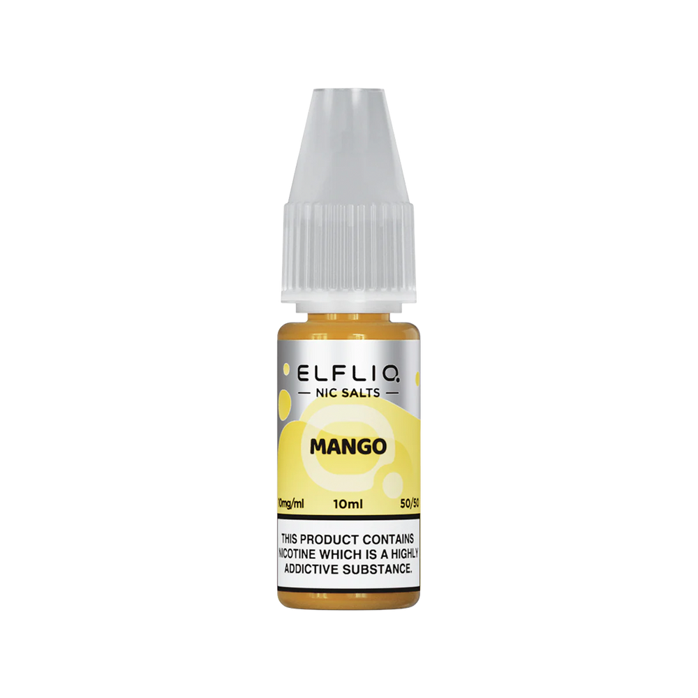 elfliq by elfbar nic salts 10ml mango