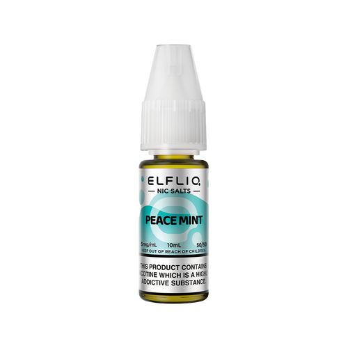 elfliq by elfbar nic salts 10ml peace mint