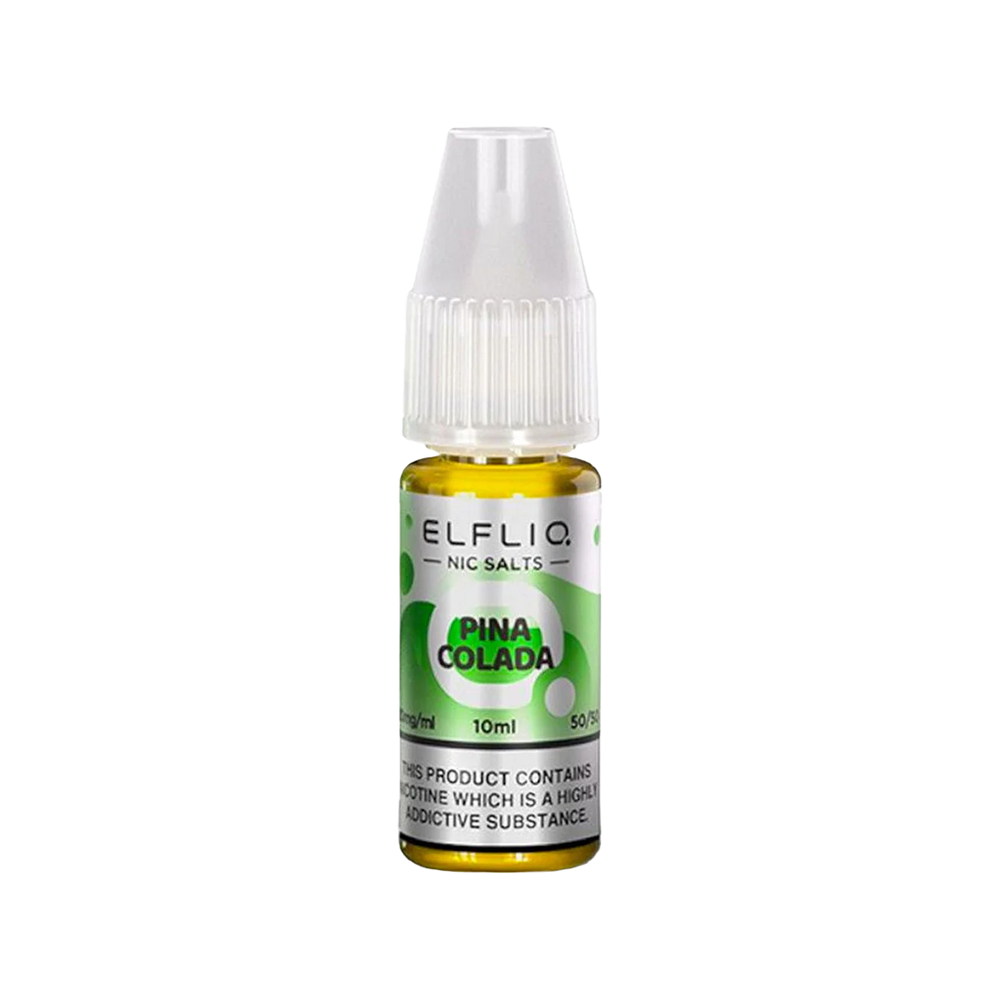 elfliq by elfbar nic salts 10ml pina colada