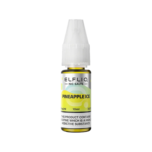 elfliq by elfbar nic salts 10ml pineapple ice