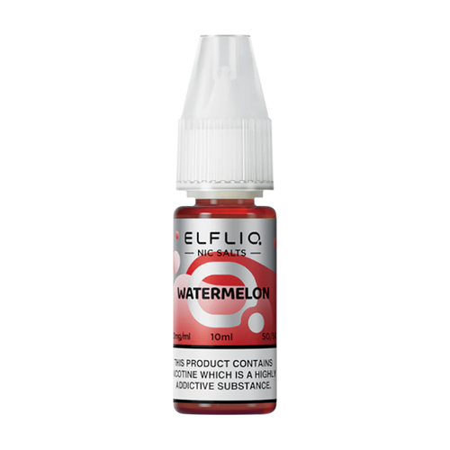 elfliq by elfbar nic salts 10ml watermelon