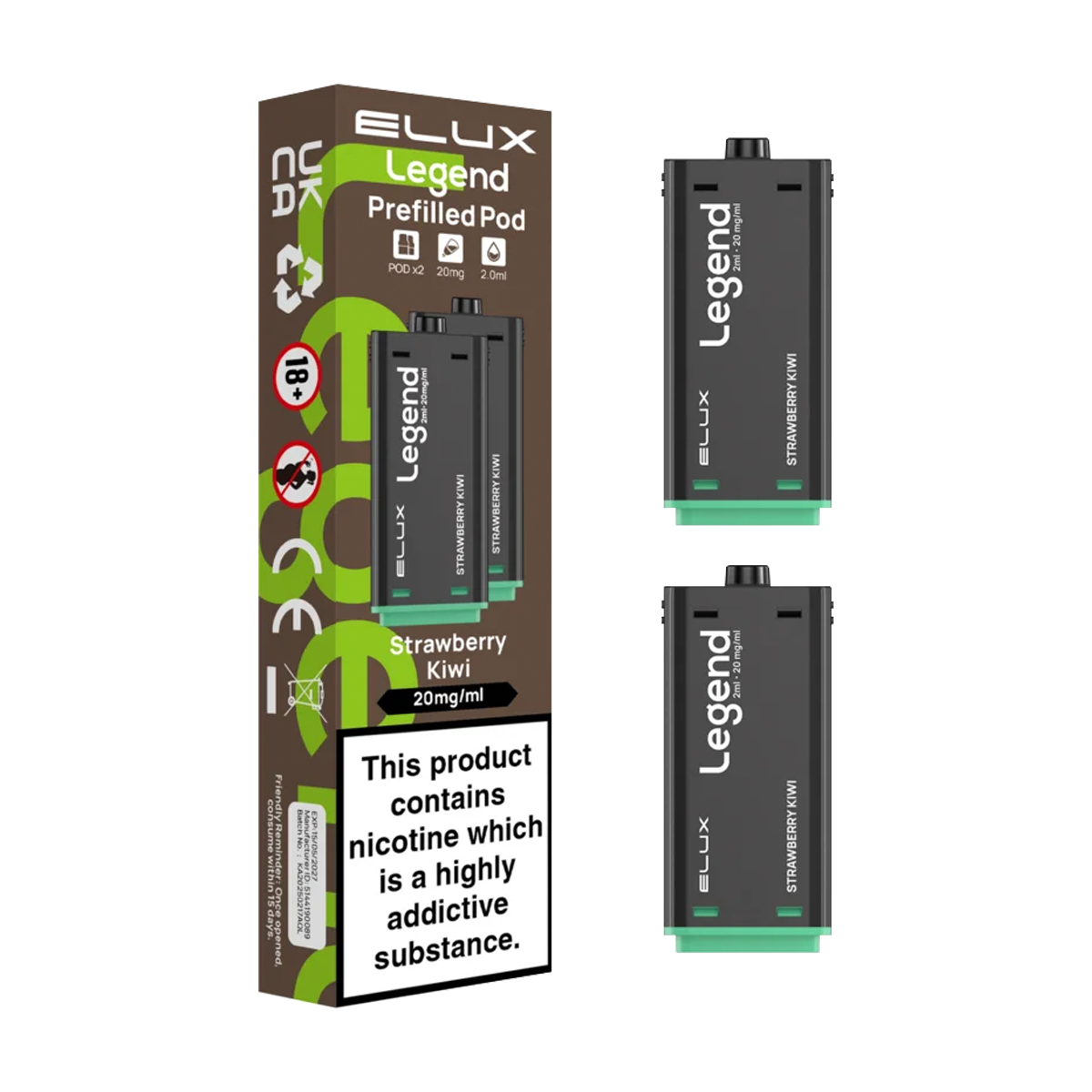 Elux Legend 1500 Vape Kit & Prefilled Pods | 3 Pods For 15 Aquavape Elux Legend 1500 Vape Kit & Prefilled Pods | 3 Pods For 15 Aquavape