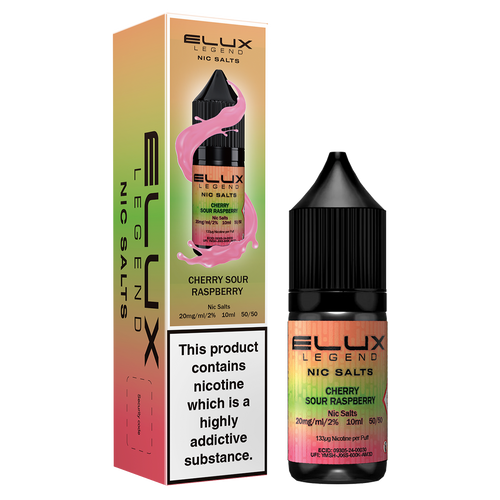 Cherry Sour Raspberry Nic Salt by Elux 10ml