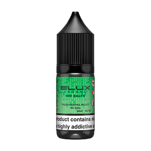 elux legend nic salts fresh menthol mojito 10ml